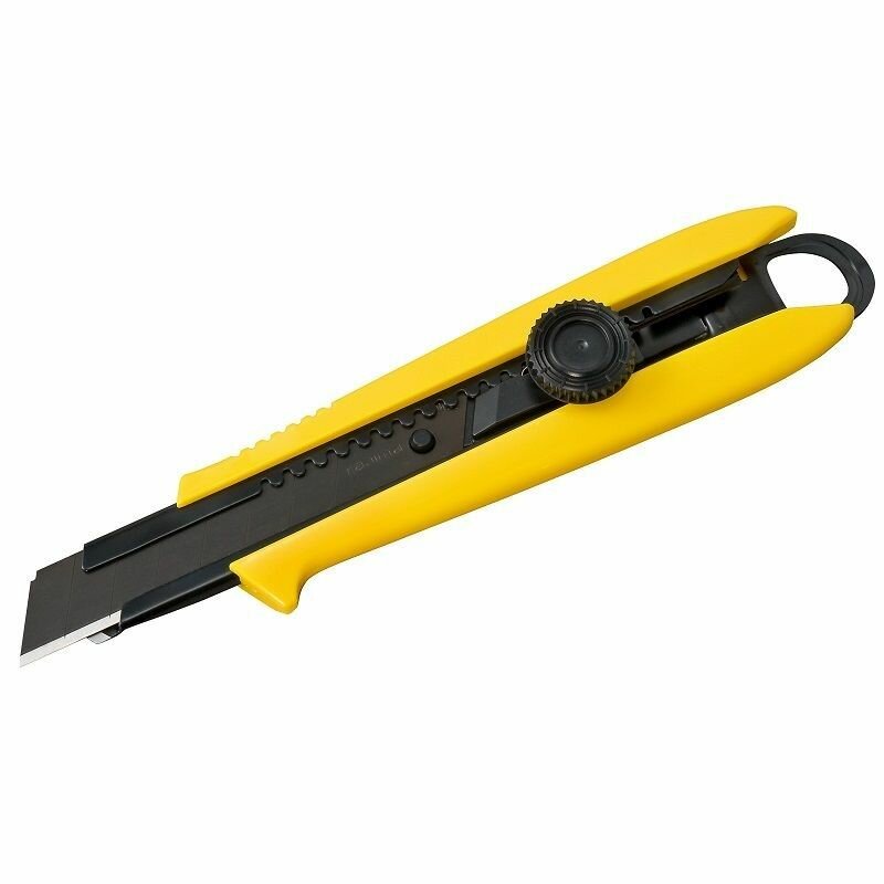 Нож TAJIMA, Driver Cutter DC501YB/18 мм, с винт.стопором. Мультифункция рабочей части