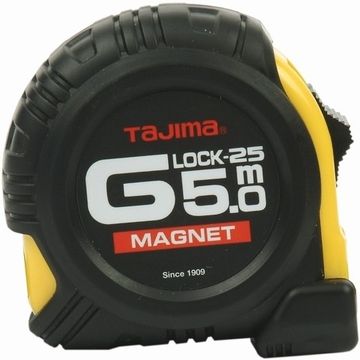 Рулетка TAJIMA, MAGNET-GM550MT, 5м/25мм, с магнитн.зацепом