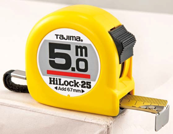 Рулетка TAJIMA H9P50MY HI LOCK 5м/19мм