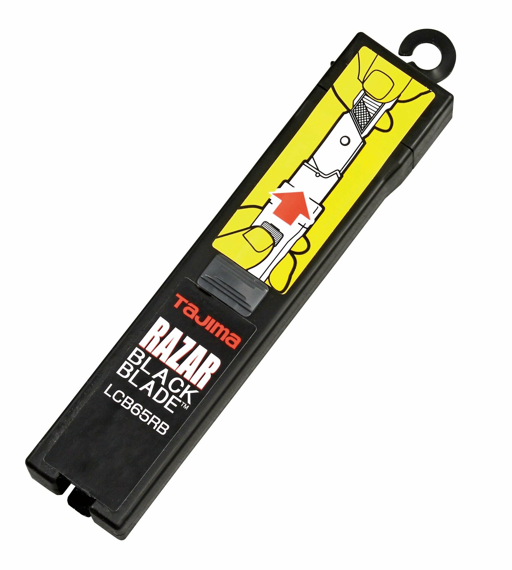 Лезвия TAJIMA LB65RBC RAZAR BLACK, 25 мм, обламывающиеся , 10 шт. в футляре